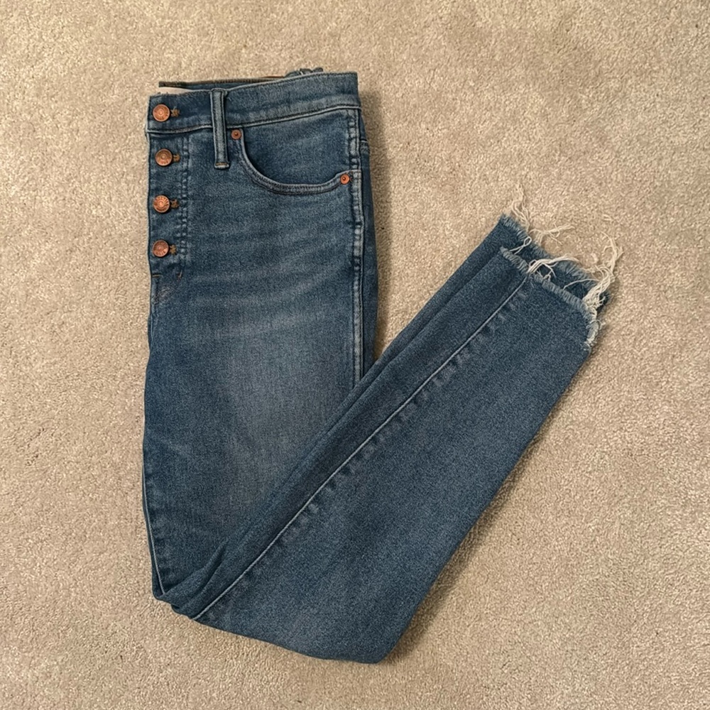 Madewell 10” High-Rise Skinny Jeans l Cordova Wash
